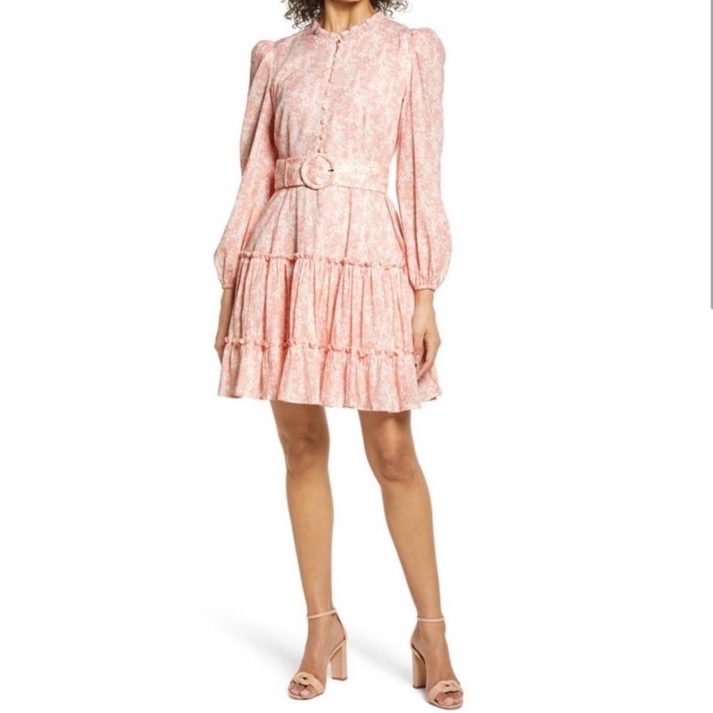 Rachel Parcell Pink Floral Dress